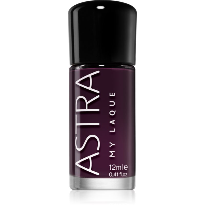 

Astra Make-up My Laque 5 Free високостійкий лак для нігтів відтінок 21 Blackberry