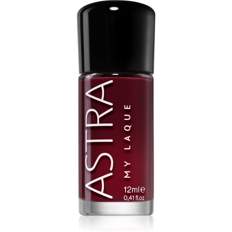 Astra Make-up My Laque 5 Free dlhotrvajúci lak na nechty odtieň 24 Sophisticated Red 12 ml