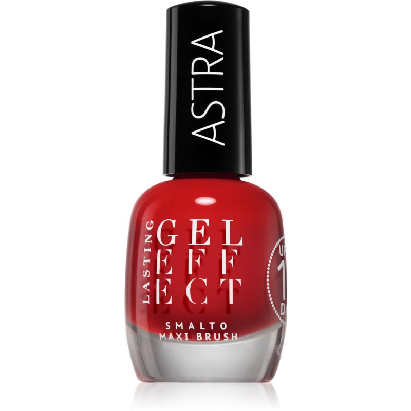 Astra Make-up Lasting Gel Effect Long-lasting Nail Polish Shade 13 Rouge 12 Ml