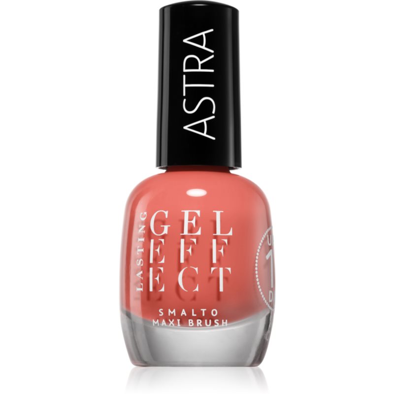 Astra Make-up Lasting Gel Effect високостійкий лак для нігтів відтінок 34 Peach 12 мл