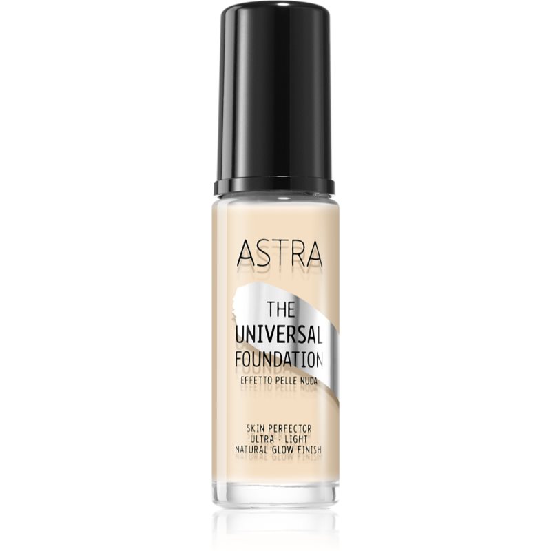 Astra Make-up Universal Foundation lehký make-up s rozjasňujícím účinkem odstín 02W 35 ml