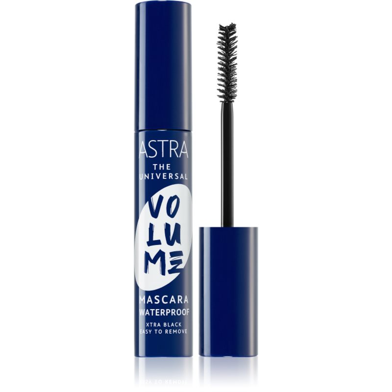 Astra Make-up Universal Volume Wasserbeständige Mascara für mehr Volumen Farbton Extra Black 13 ml