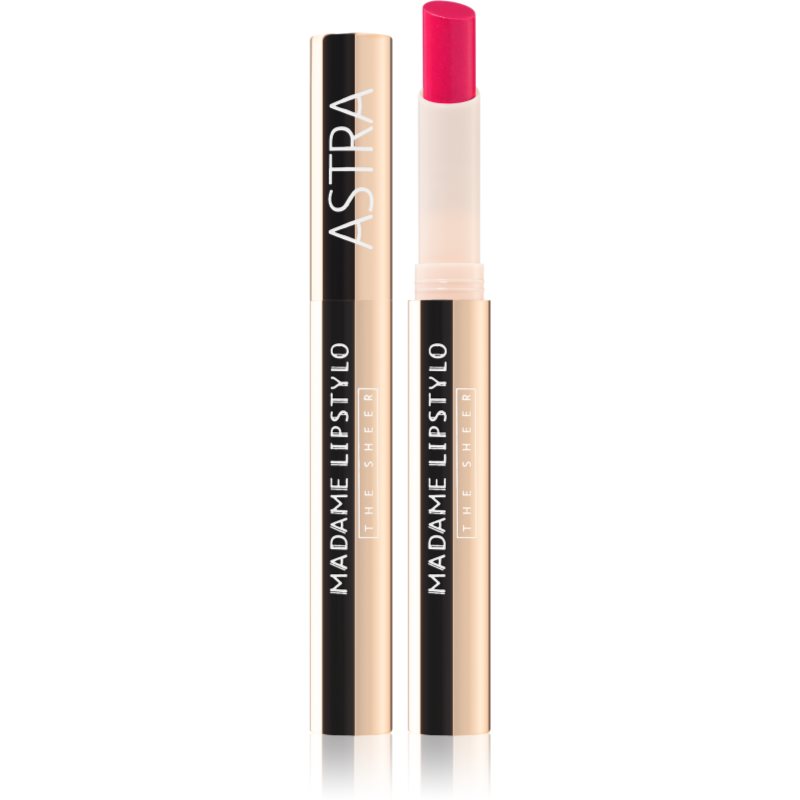 Astra Make-up Madame Lipstylo The Sheer Gloss Lipstick For Lip Volume Shade 04 Mènage à Trois 2 G