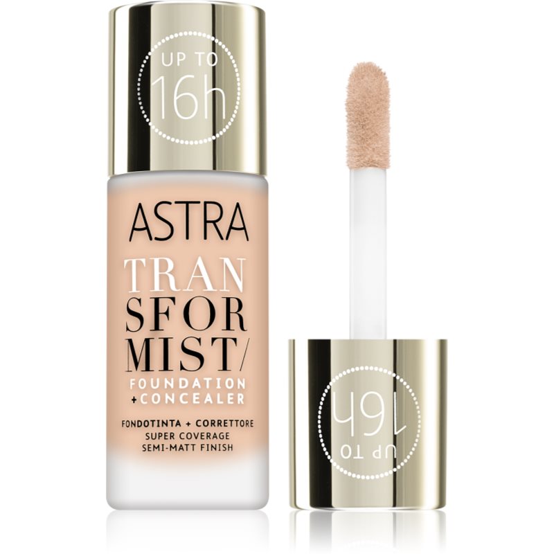 Astra Make-up Transformist dlouhotrvající make-up odstín 002C Shell 18 ml