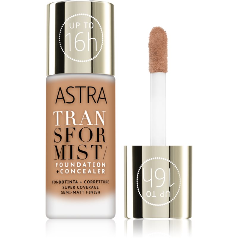 Astra Make-up Transformist tartós alapozó árnyalat 005N Tan 18 ml