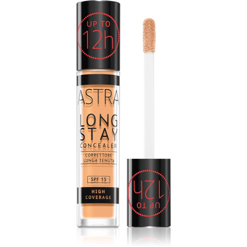 Astra Make-up Long Stay gerai dengiantis maskuoklis SPF 15 atspalvis 05 Honey 4,5 ml
