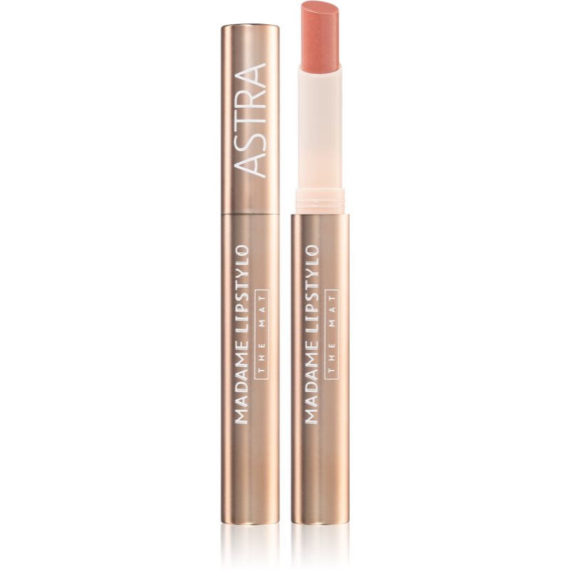 Astra Make-up Madame Lipstylo The Mat krémová rtěnka s matným efektem odstín 01 Nude Bijou 2 g