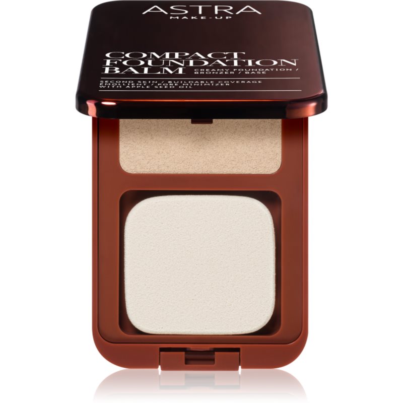 Astra Make-up Compact Foundation Balm kremowy podkład w kompakcie odcień 01 Fair 7,5 g