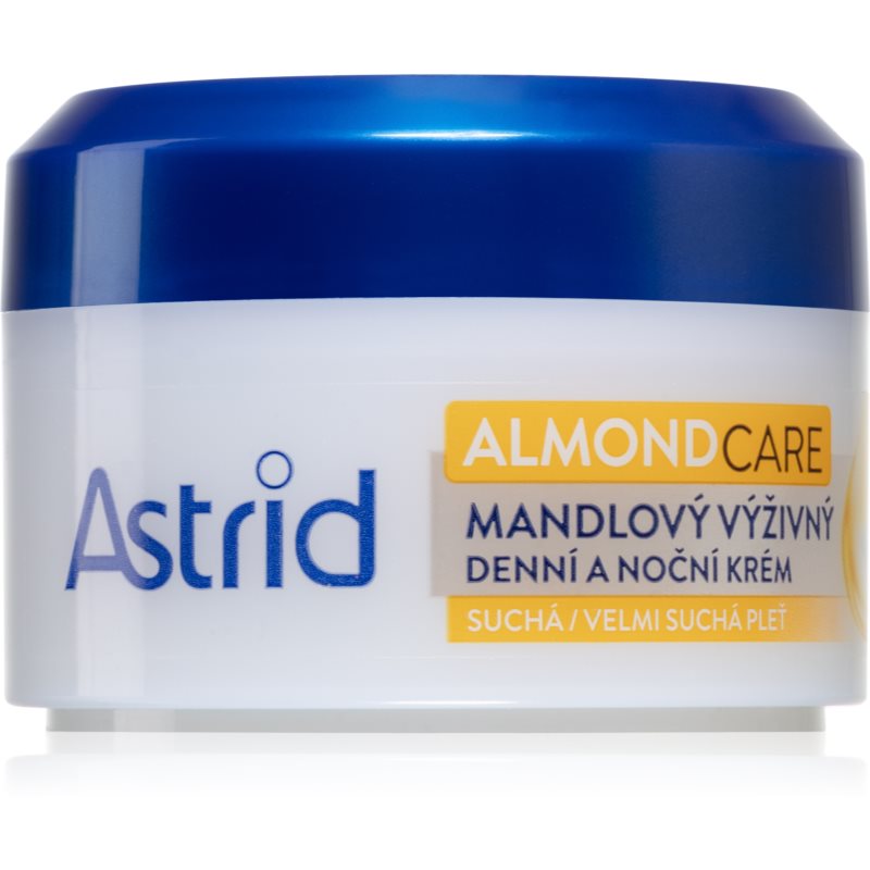Astrid Astrid Nutri Skin θρεπτική κρέμα αμυγδάλου για ξηρή έως πολύ ξηρή επιδερμίδα 50 ml
