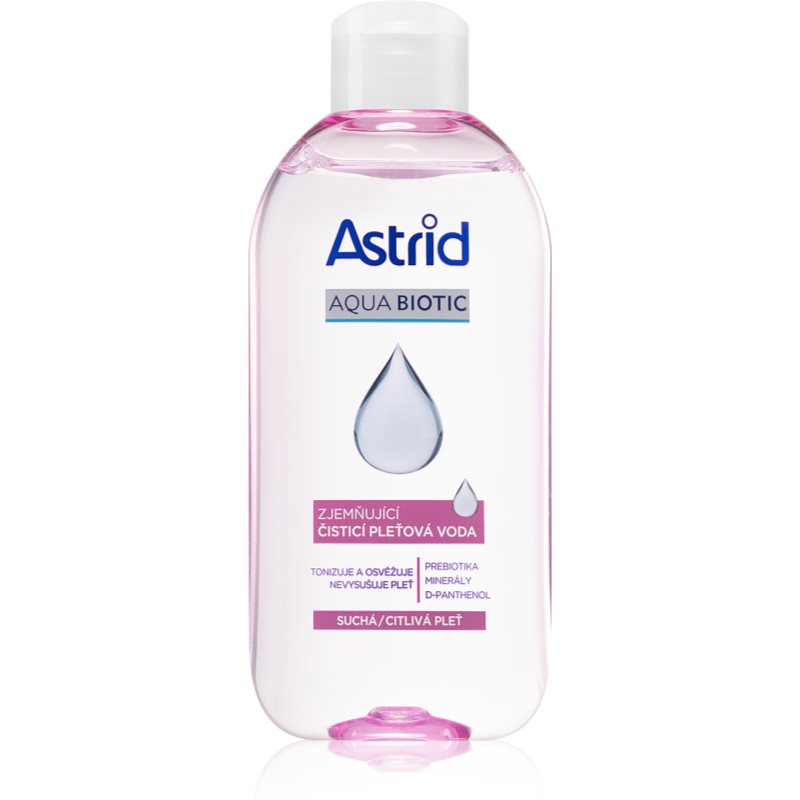Astrid Aqua Biotic veido valomasis vanduo sausai ir jautriai odai 200 ml