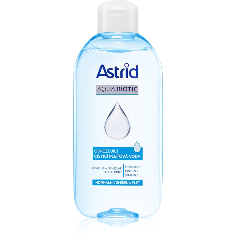Astrid Fresh Skin veido valomasis vanduo normaliai ir mišriai odai 200 ml
