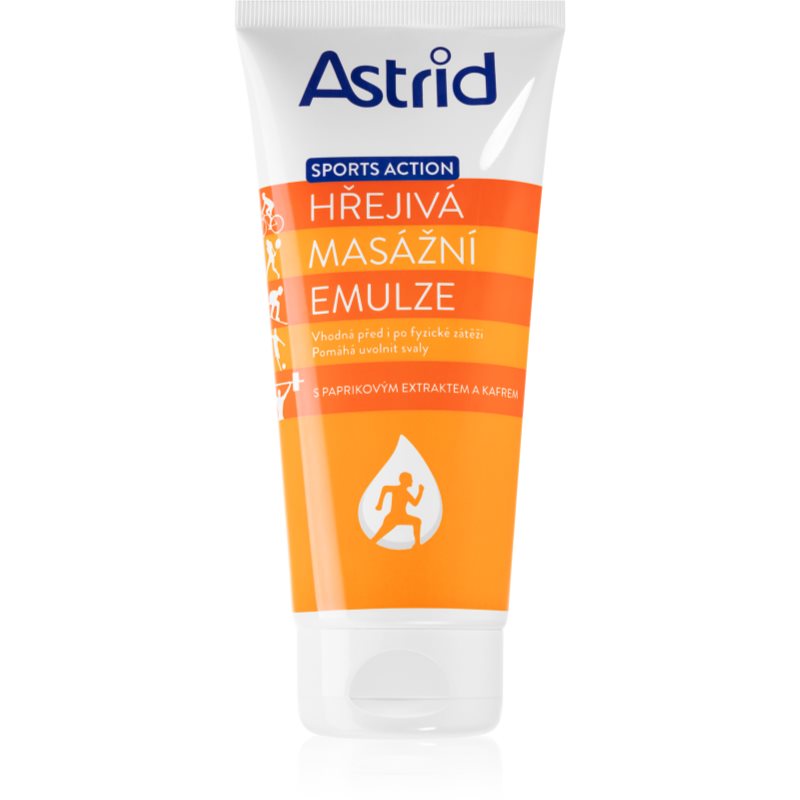 

Astrid Sports Action крем для масажу з зігріваючим ефектом