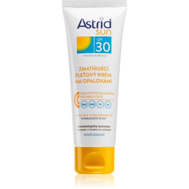 

Astrid Sun зволожуючий крем для засмаги SPF 30