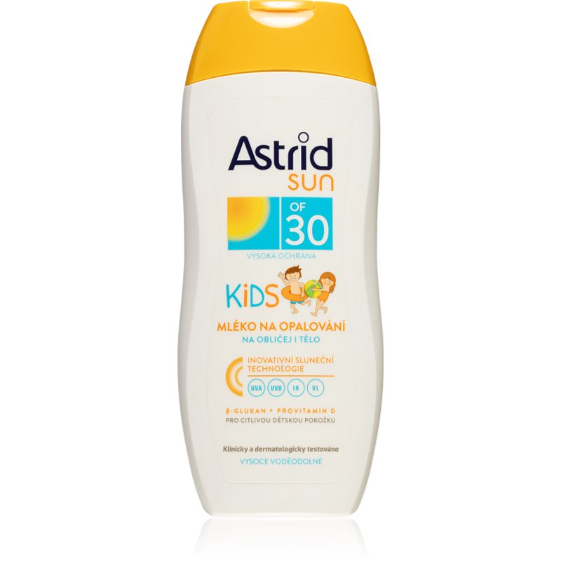 

Astrid Sun дитяче молочко для засмаги SPF 30