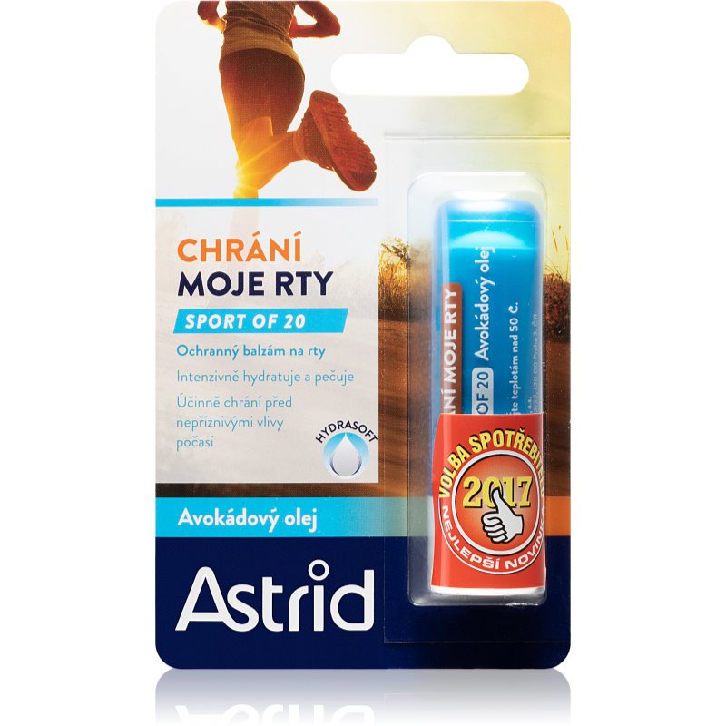Astrid Lip Care Sport of 20 balsam de buze protector (editie limitata) 4.8 g