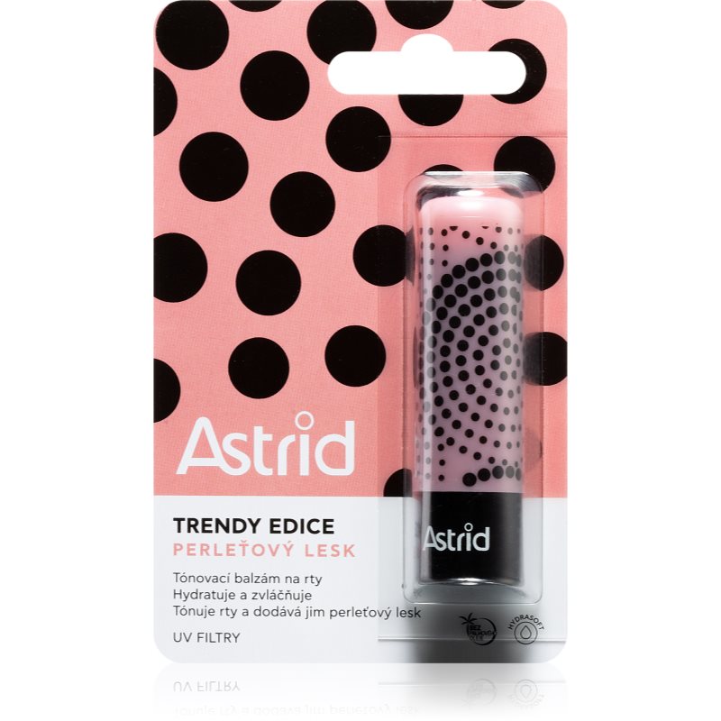

Astrid Lip Care Pearl & Shine тонуючий бальзам для губ з перламутровим блиском