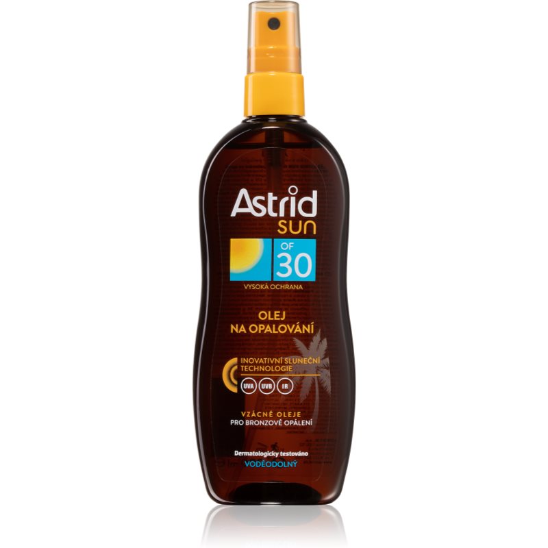 Astrid Sun olej v spreji na opaľovanie SPF 30 200 ml