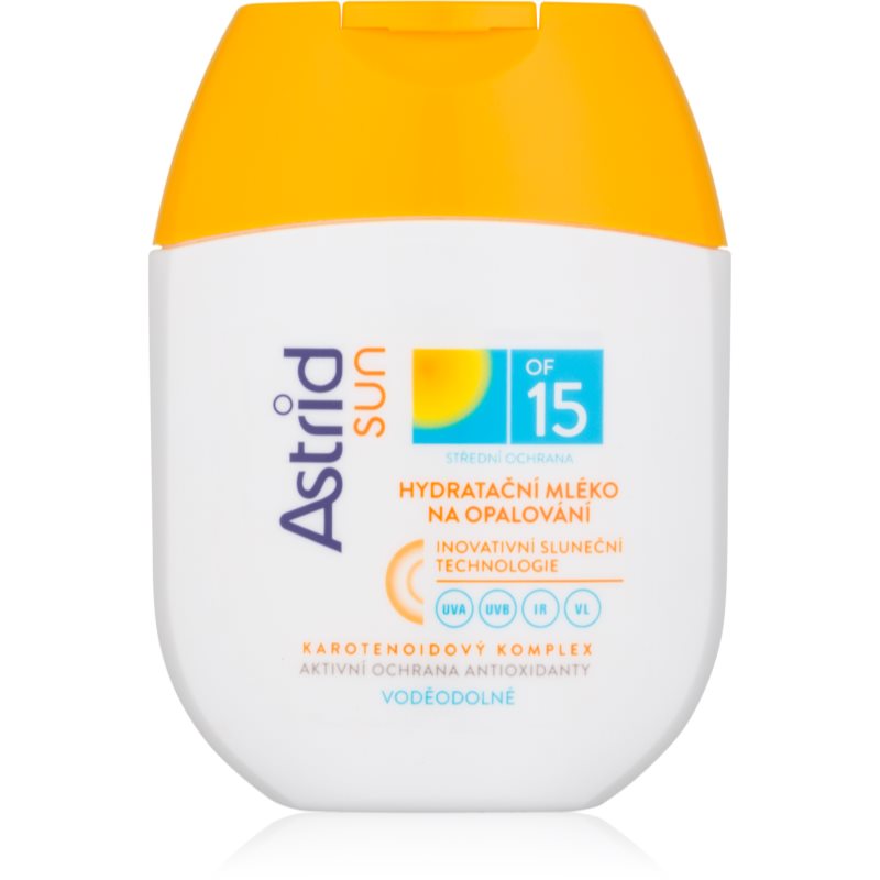 

Astrid Sun зволожуюче молочко для засмаги SPF 15