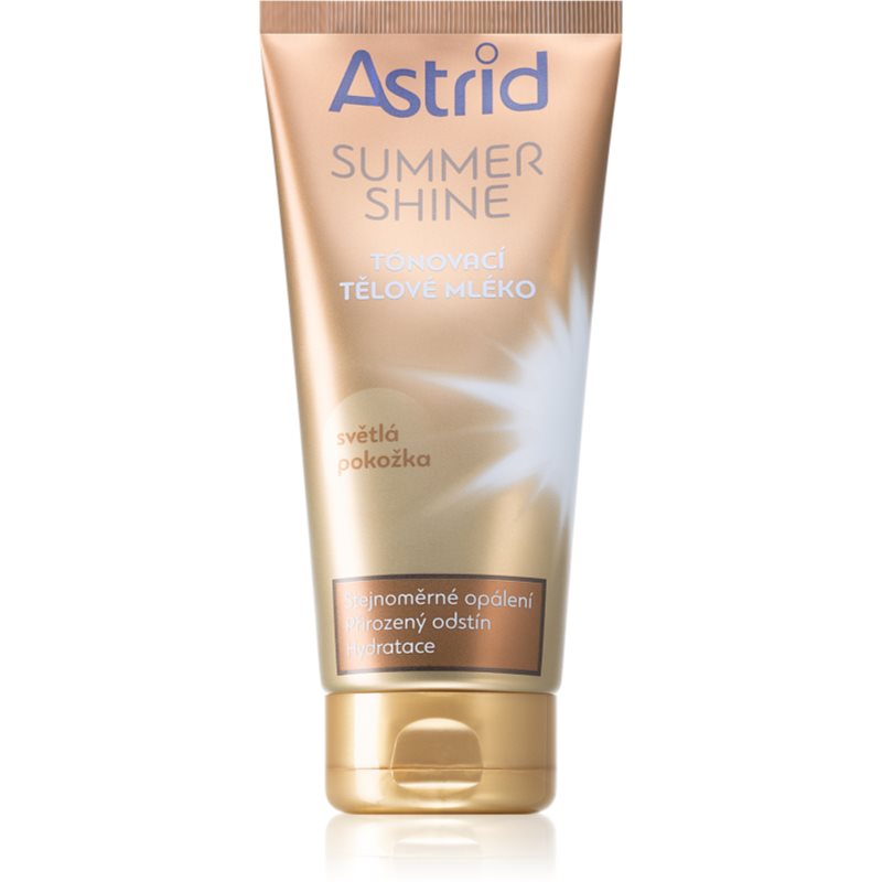 Astrid Summer Shine tónovací krém na telo Light 200 ml
