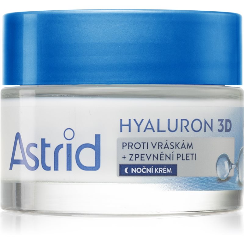 E-shop Astrid Hyaluron 3D noční zpevňující a protivráskový krém 50 ml