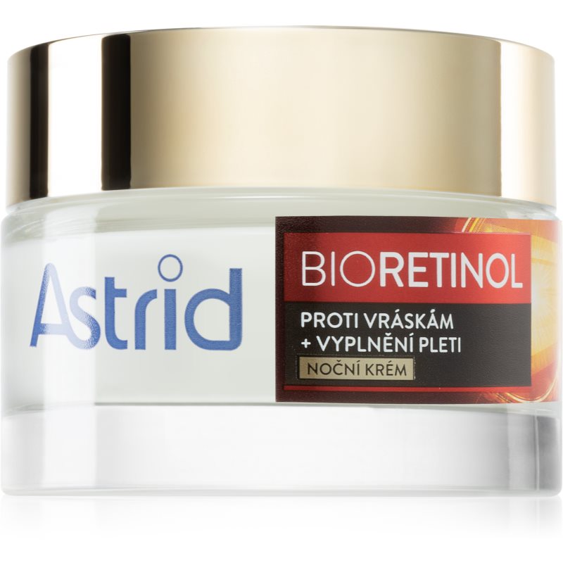 Astrid Bioretinol ενυδατική αντιρυτιδική κρέμα νύχτας με ρετινόλη 50 μλ φωτογραφία