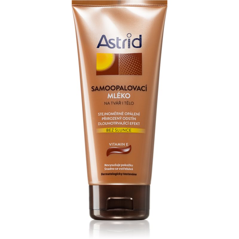 Astrid Sun молочко для поступової автозасмаги для тіла та обличчя 200 мл