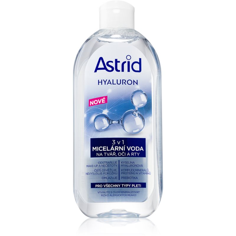 E-shop Astrid Hyaluron micelární voda pro denní použití 400 ml