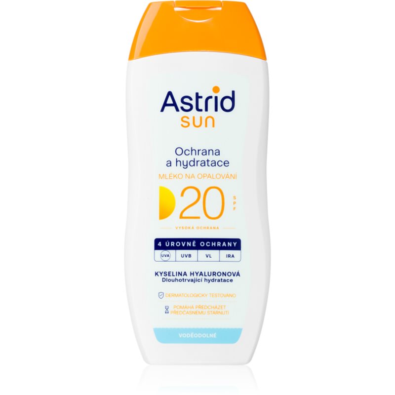 Astrid Sun Sol-lotion för kroppen SPF 20 Hög solskyddsfaktor 200 ml female