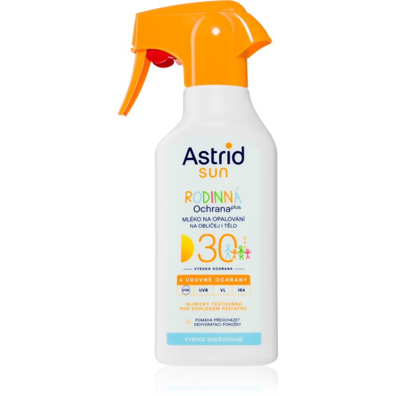 Astrid Astrid Sun αντηλιακό γαλάκτωμα σε σπρέι SPF 30 270 ml