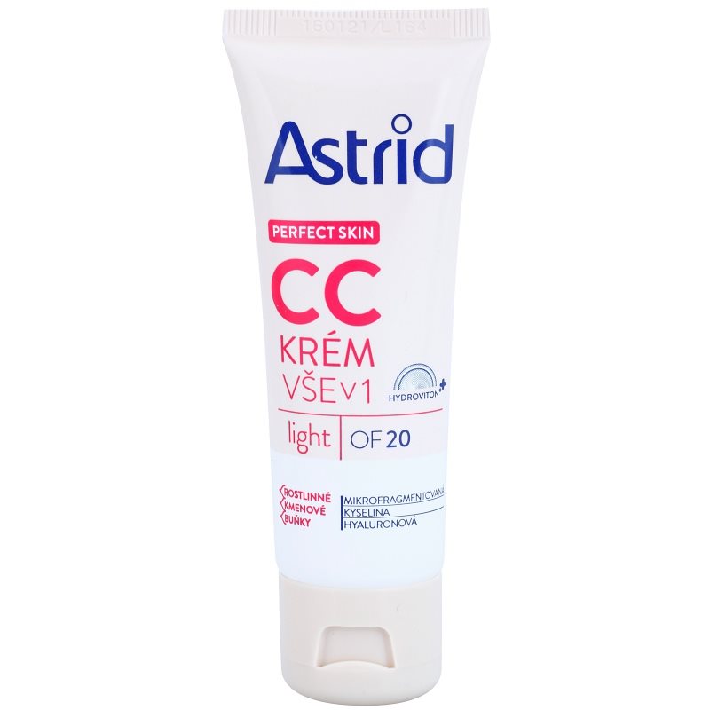 

Astrid Perfect Skin СС крем SPF 20 відтінок Light