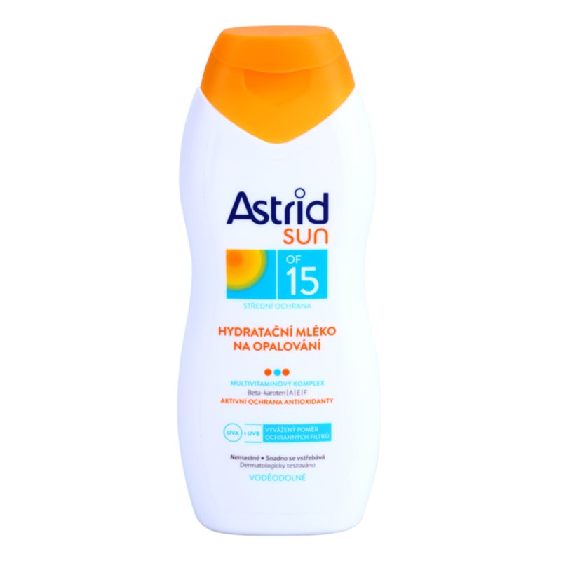 E-shop Astrid Sun hydratační mléko na opalování SPF 15 200 ml