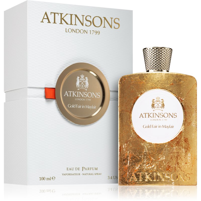 Atkinsons Iconic Gold Fair In Mayfair Eau De Parfum Unisex 100 Ml
