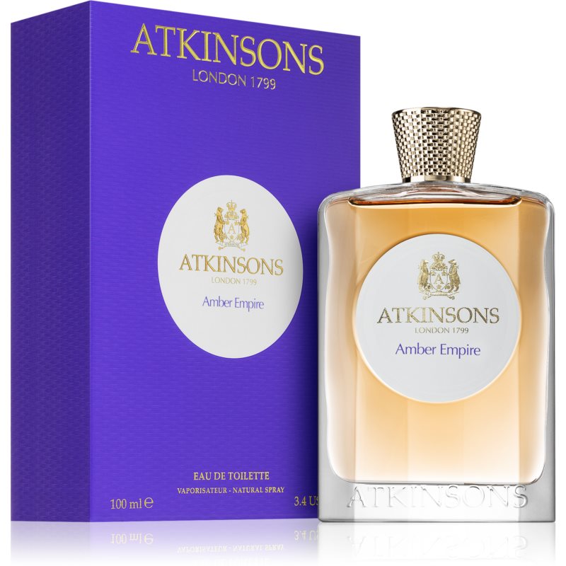 Atkinsons Emblematic Amber Empire Eau De Toilette For Women 100 Ml