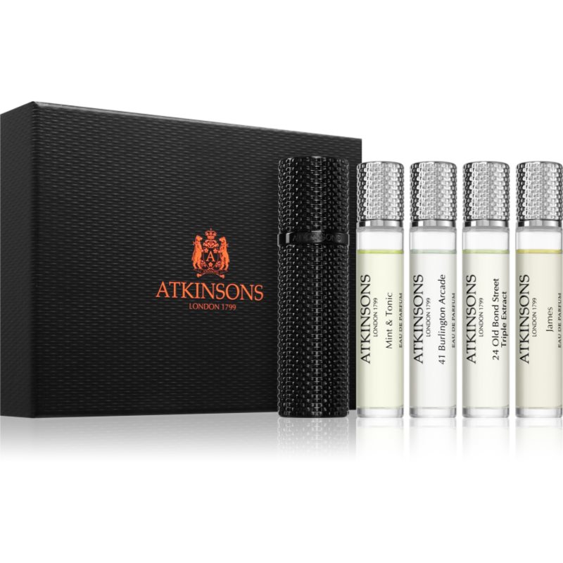 Atkinsons Black Intense Travel Set parfumovaná voda unisex 1 ks
