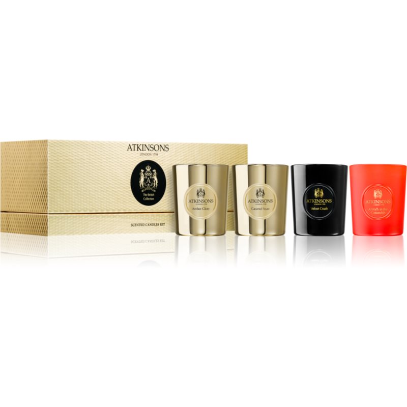 Atkinsons The British Collection gift set 4x75 g

