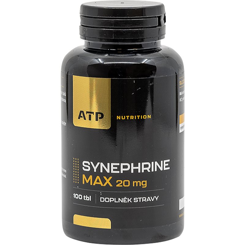 ATP Nutrition Synephrine Max 20 mg spalovač tuků 100 tbl