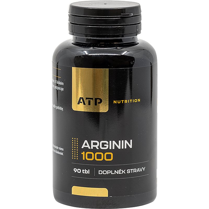 ATP Nutrition Arginin 1000 regenerace svalů 90 tbl