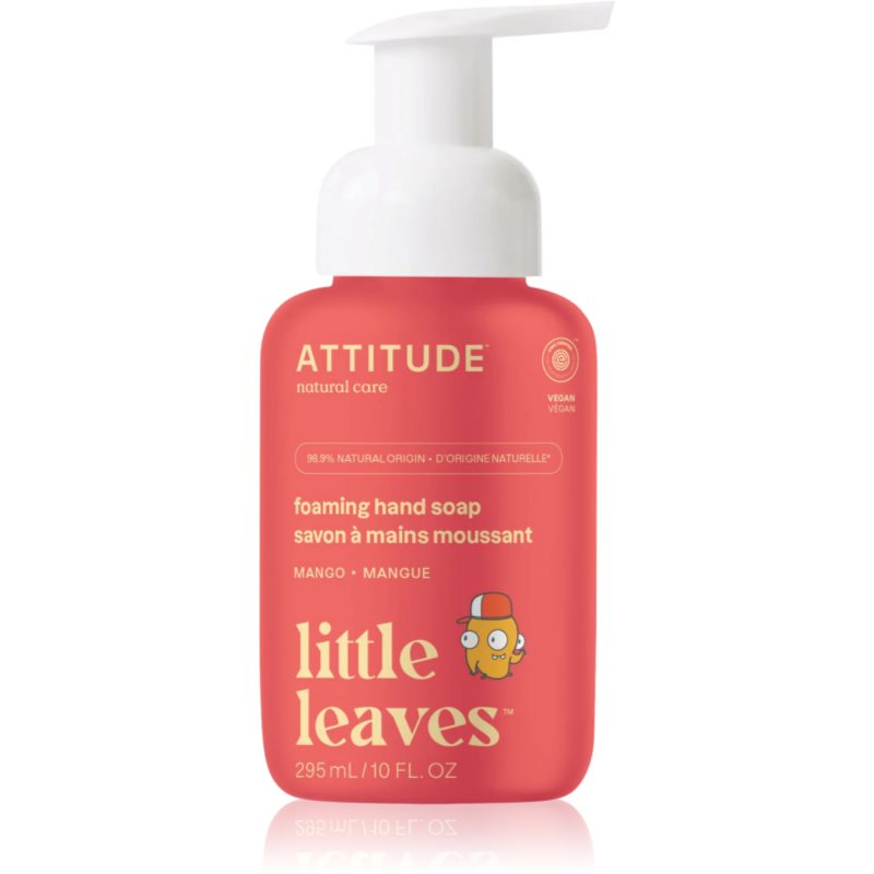 Attitude Little Leaves Mango pěnové mýdlo na ruce pro děti 295 ml