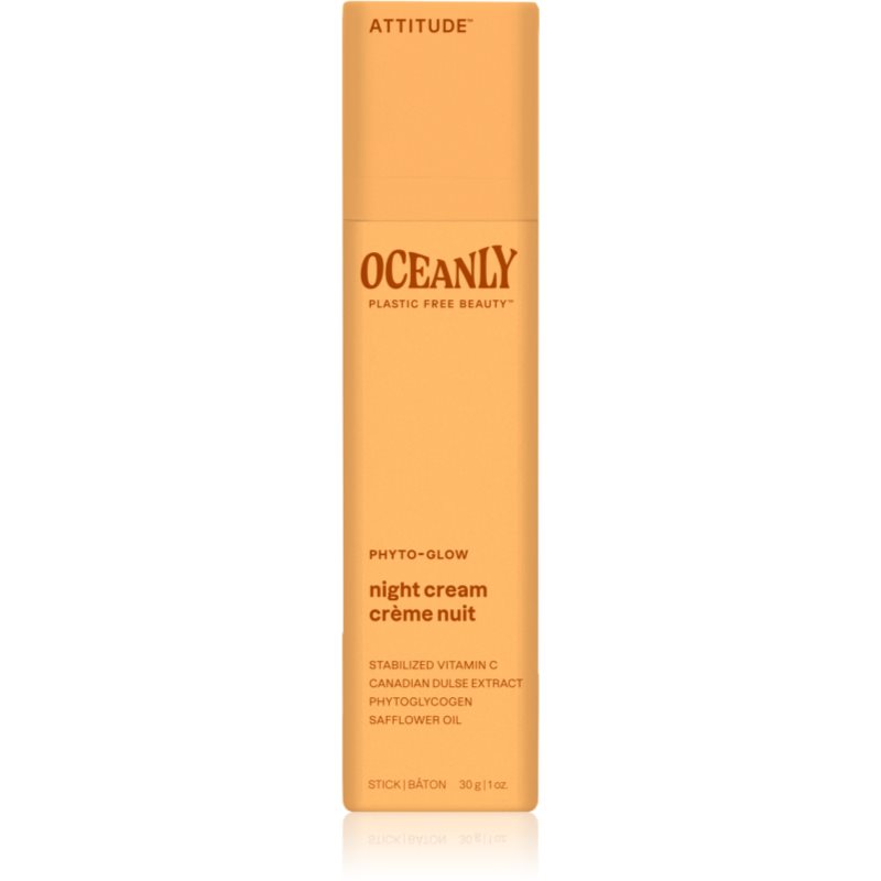 E-shop Attitude Oceanly Night Cream rozjasňující noční krém s vitaminem C 30 g