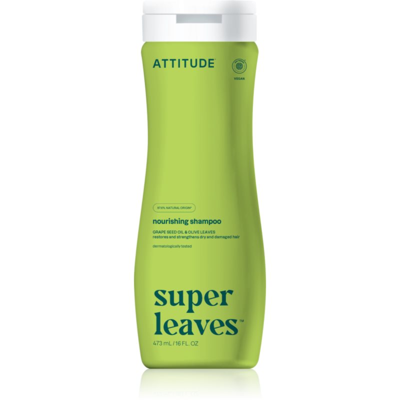 Attitude Super Leaves Nourishing & Strengthening přírodní šampon s detoxikačním účinkem 473 ml