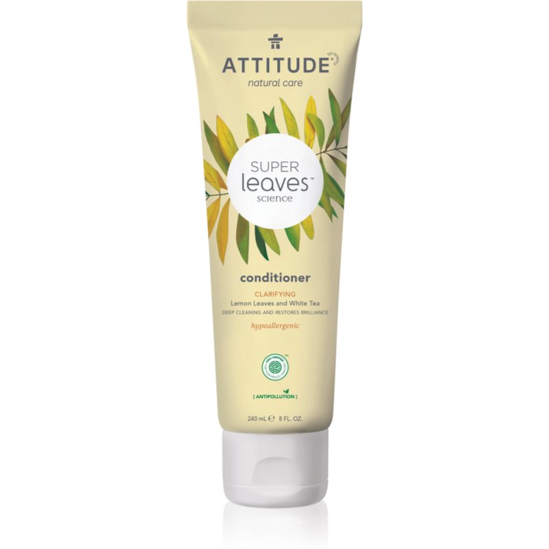 Attitude Super Leaves Clarifying natuurlijke conditioner met ontgiftende werking 240 ml