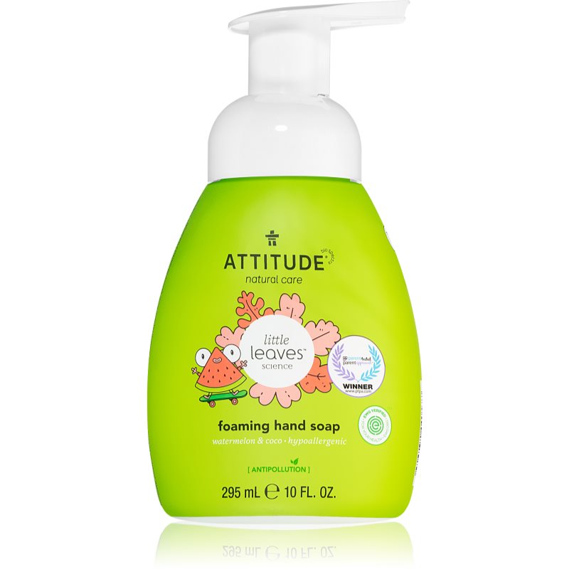 Attitude Little Leaves Watermelon & Coco tekuté mýdlo na ruce pro děti 295 ml