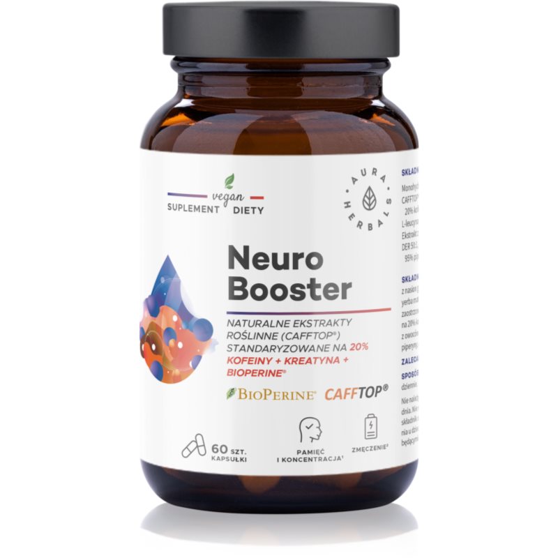 Neuro Booster Wsparcie Mózgu Kompleks 60 caps