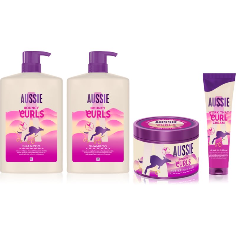Aussie Bouncy Curls set za valovite in kodraste lase