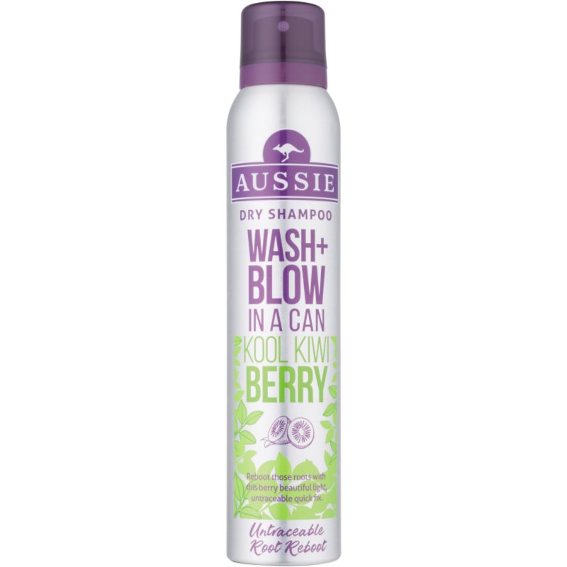

Aussie Wash+ Blow Kool Kiwi Berry сухий шампунь