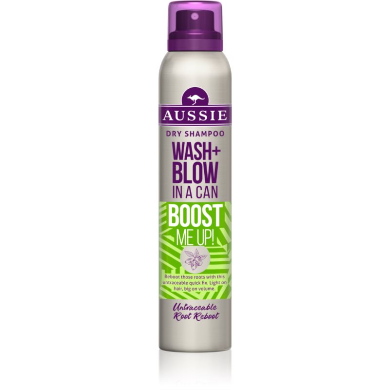 Aussie Boost Me Up! sausasis šampūnas ploniems, apimties stokojantiems plaukams 180 ml