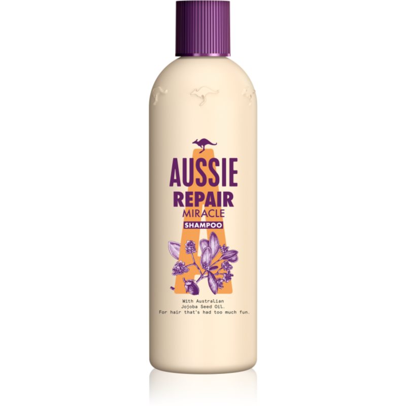 Aussie Repair Miracle gaivinamasis šampūnas pažeistiems plaukams 300 ml