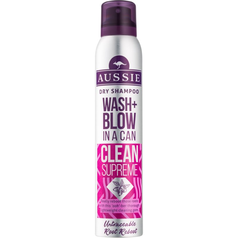 

Aussie Wash+ Blow Clean Supreme сухий шампунь