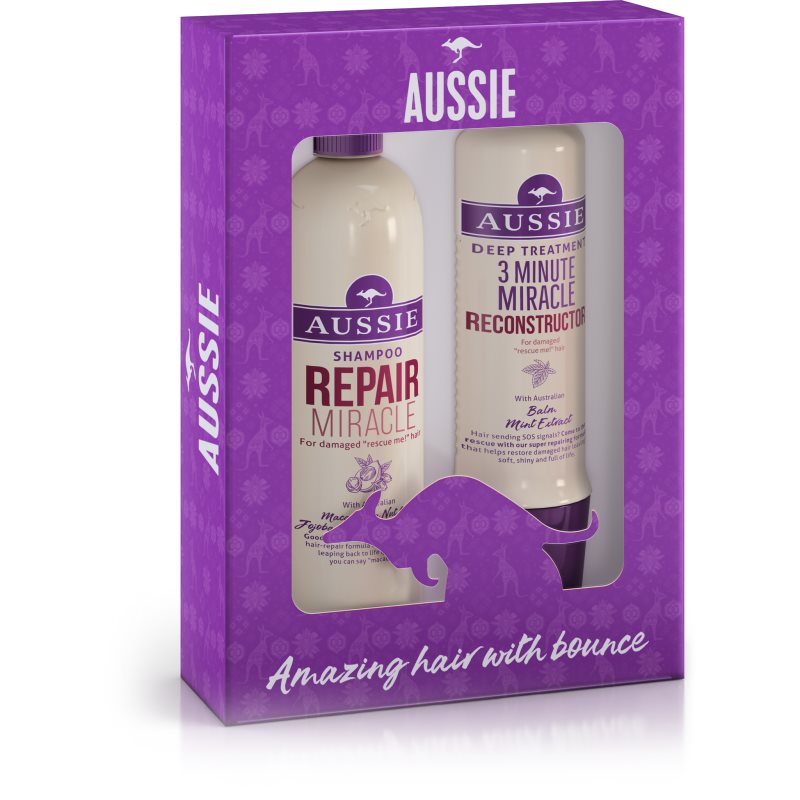 

Aussie Repair Miracle подарунковий набір (для пошкодженого волосся)