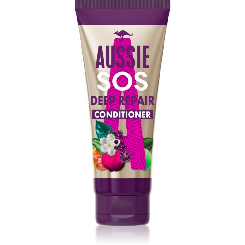 Aussie SOS Deep Repair après-shampoing régénérateur en profondeur pour cheveux 200 ml female